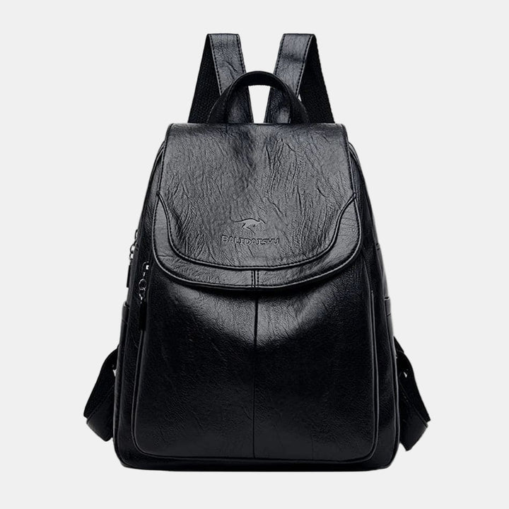 Isabella | Secure Leather Backpack