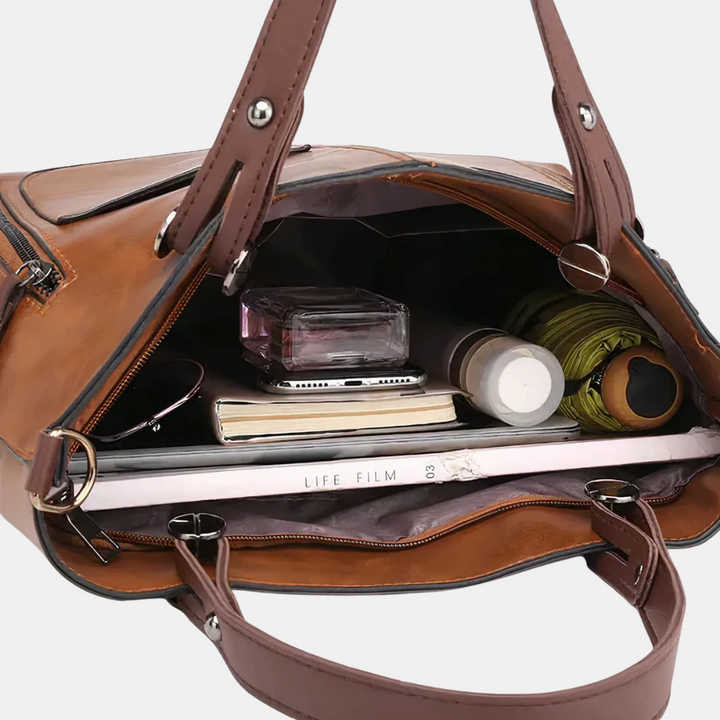 GAIL | VINTAGE LEATHER CROSSBODY BAG