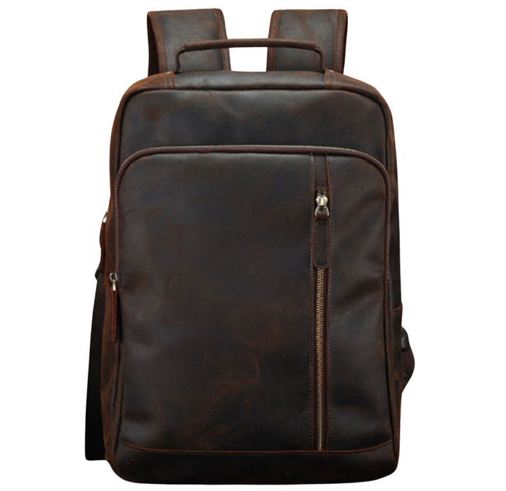 Austin - Vintage Crazy Horse Leather Backpack