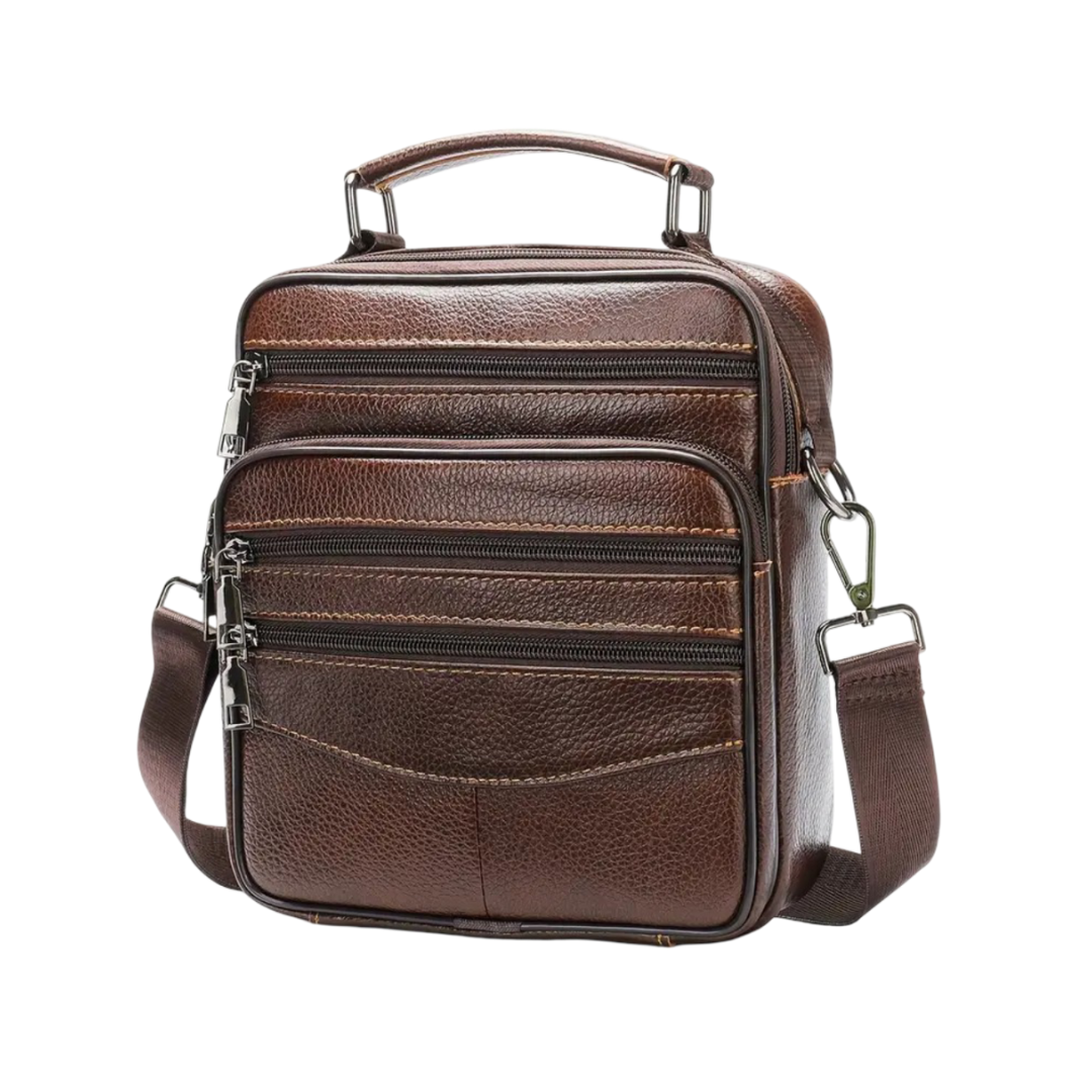 Jacob - Leather Retro Crossbody Bag for Men