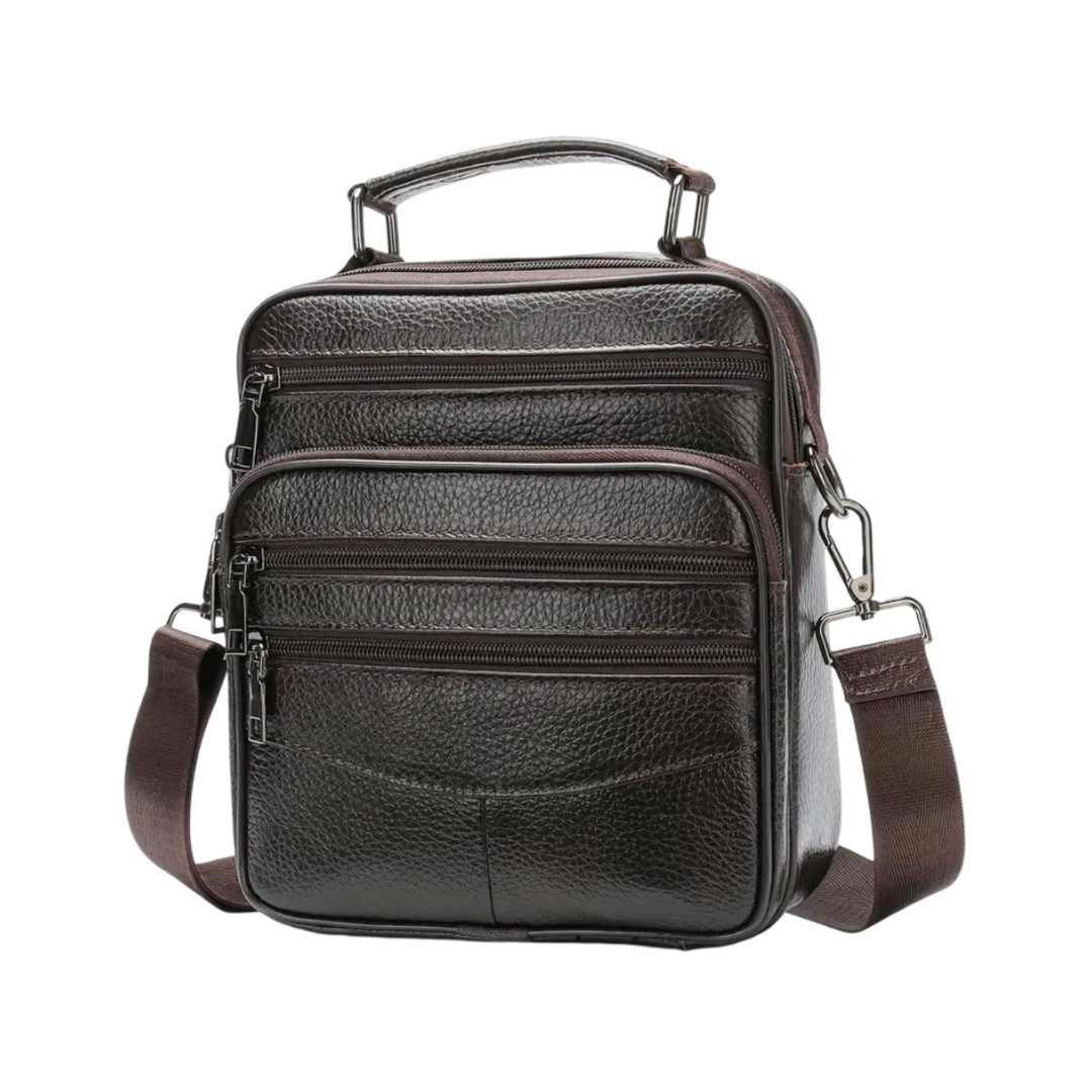 Jacob - Leather Retro Crossbody Bag for Men