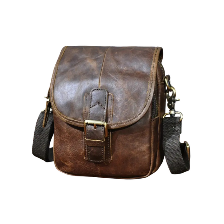 Zachary - Genuine Leather Shoulder Bag for Men