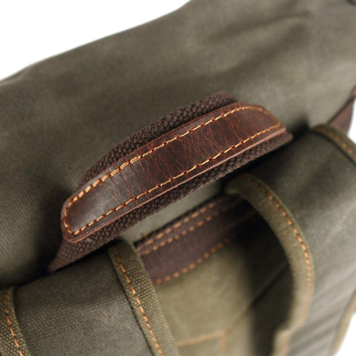 John - Heavy-Duty Canvas Hiking Backpack