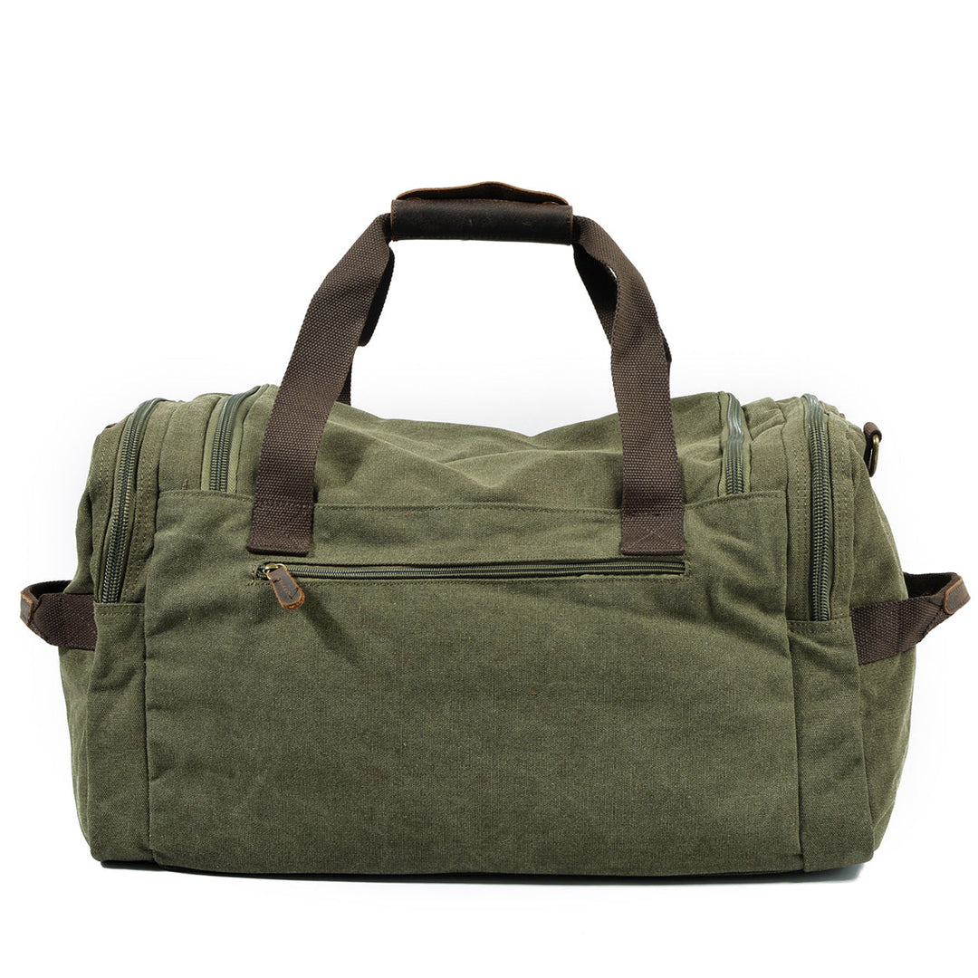 David - Men's Canvas Leather Duffle Bags