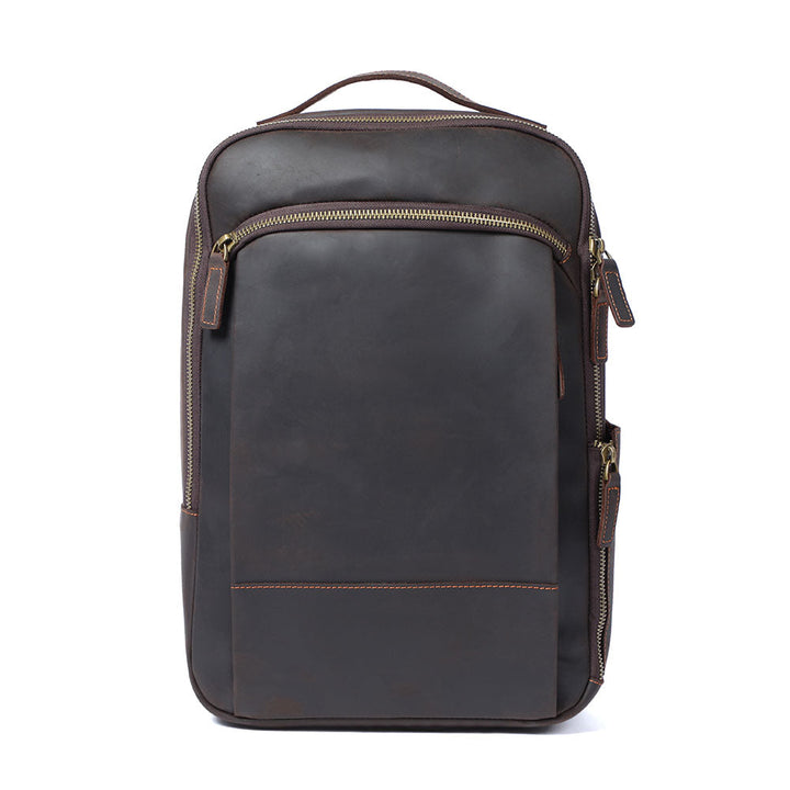 Andrew - Men’s Leather Laptop Rucksack