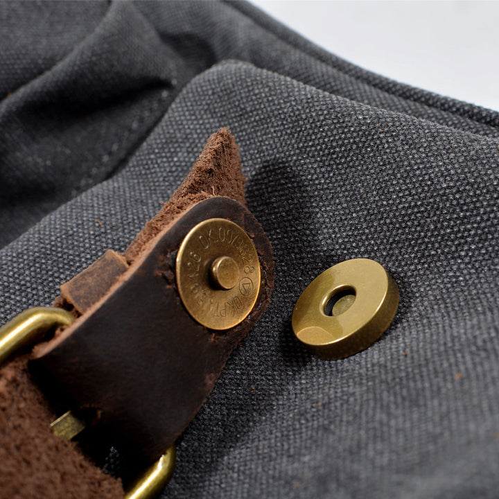 David - Men's Canvas Leather Duffle Bags