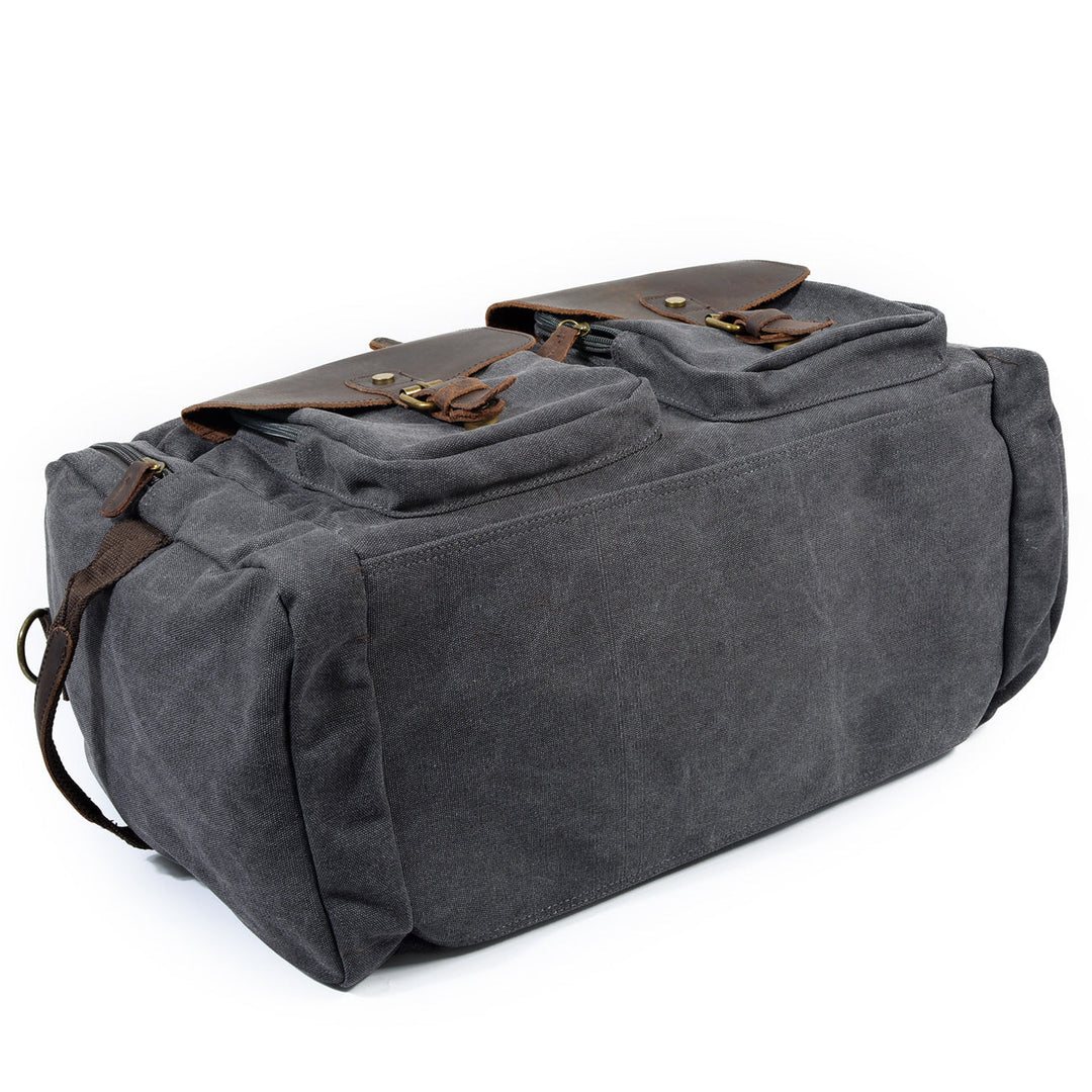 David - Men's Canvas Leather Duffle Bags