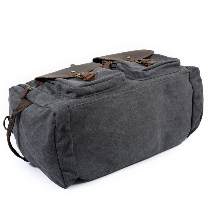 David - Men's Canvas Leather Duffle Bags